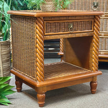 Load image into Gallery viewer, Wicker Nightstand