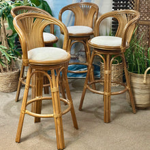Load image into Gallery viewer, Rattan Barstool