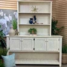 Load image into Gallery viewer, Distressed Farmhouse Buffet W/Hutch