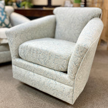 Load image into Gallery viewer, Pale Aqua Barrel Swivel Glider