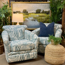 Load image into Gallery viewer, Aqua Leaf Swivel Glider