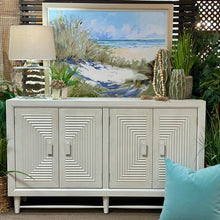 Load image into Gallery viewer, Imperfect 4DR Whitewash Cabinet