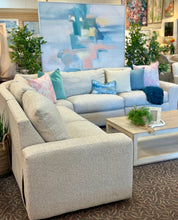 Load image into Gallery viewer, Oatmeal 5PC Power Sectional