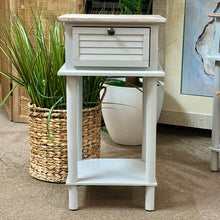 Load image into Gallery viewer, Grey 1DRW Shutter Side Table