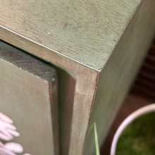 Load image into Gallery viewer, Green Floral Inlay Cabinet