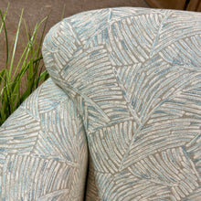 Load image into Gallery viewer, Pale Aqua Barrel Swivel Glider