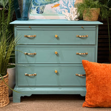 Load image into Gallery viewer, Blue/Turquoise 3DRW Nightstand