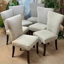 Load image into Gallery viewer, Grey Upholstered Dining Chair