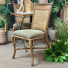 Load image into Gallery viewer, 3PC Rattan/Bamboo Dining Set