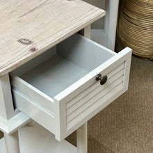 Load image into Gallery viewer, Grey 1DRW Shutter Side Table