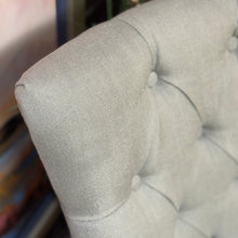 Load image into Gallery viewer, Grey Tufted Dining Chair