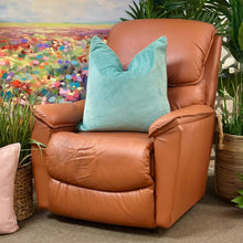 Load image into Gallery viewer, La-Z-Boy Orange Leather Recliner
