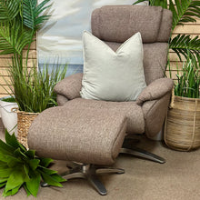 Load image into Gallery viewer, Handy Living Mocha Chair W/Otto