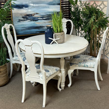 Load image into Gallery viewer, 5PC Distressed White Dining Set