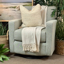 Load image into Gallery viewer, Sage Green Swivel Glider
