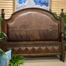 Load image into Gallery viewer, Stanley Leather King Bed