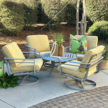 Load image into Gallery viewer, 5PC Winston Metal/Yellow Seating Set