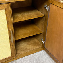 Load image into Gallery viewer, Wood & Cane Sideboard