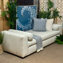 Load image into Gallery viewer, Ivory Tufted Sleeper Trundle