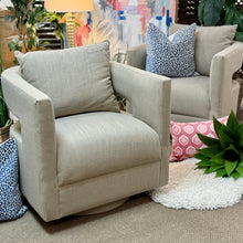 Load image into Gallery viewer, Taupe Swivel Chair
