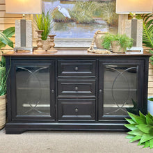 Load image into Gallery viewer, Two-Toned Glass Front Cabinet
