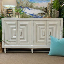 Load image into Gallery viewer, Imperfect 4DR Whitewash Cabinet