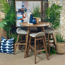 Load image into Gallery viewer, 5PC Mid-Mod Counter Dining Set
