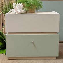 Load image into Gallery viewer, 2DRW Modern Sage Nightstand