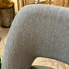 Load image into Gallery viewer, Grey Upholstered Counter Stool