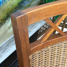 Load image into Gallery viewer, Brown Wicker Dining Chair