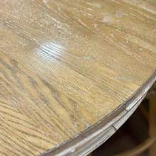 Load image into Gallery viewer, Two Tone Pedestal Pub Table