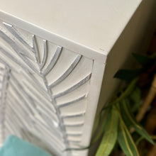 Load image into Gallery viewer, Ivory Carved Palm Cabinet
