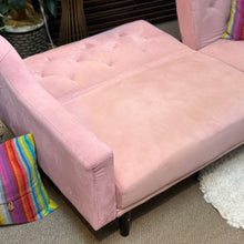 Load image into Gallery viewer, Blush Convertible Sofa