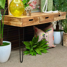 Load image into Gallery viewer, Acacia Wood Console
