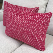 Load image into Gallery viewer, Hot Pink Down Designer Lumbar