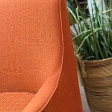 Load image into Gallery viewer, Burnt Orange Accent Chair