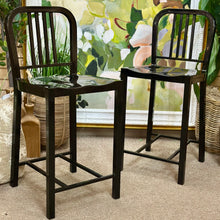 Load image into Gallery viewer, Set/3 Crate & Barrel Stools