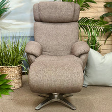 Load image into Gallery viewer, Handy Living Mocha Chair W/Otto