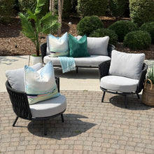 Load image into Gallery viewer, 5PC Grey Woven Outdoor Set