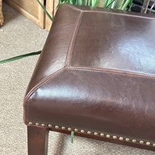 Load image into Gallery viewer, Leather Upholstered Bench