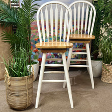 Load image into Gallery viewer, Set/2 Two Tone Bar Stools