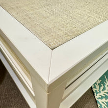 Load image into Gallery viewer, White Cane Coffee Table