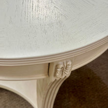 Load image into Gallery viewer, Round Whitewash Side Table