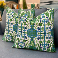 Load image into Gallery viewer, Bombay Kelly Ikat Pillow