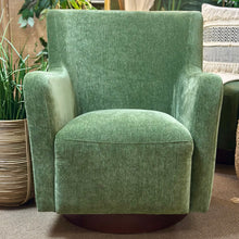 Load image into Gallery viewer, Moss Green Swivel Chair