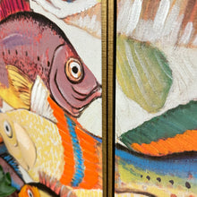 Load image into Gallery viewer, Set/2 Fish Oil Painting