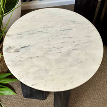 Load image into Gallery viewer, Marble Top Side Table