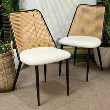 Load image into Gallery viewer, Modern Cane Back Dining Chair