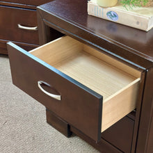 Load image into Gallery viewer, 2 DRW Mocha Nightstand