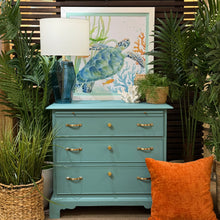 Load image into Gallery viewer, Blue/Turquoise 3DRW Nightstand